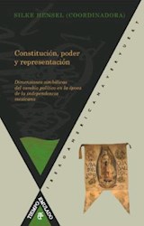Papel CONSTITUCION  PODER Y REPRESENTACION