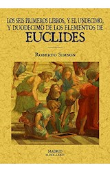 Papel Los Seis Primeros Libros Y El Undécimo Y Duodécimo De Los Elementos De Euclides