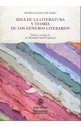  Idea de la literatura y teorÌa de los gÈneros literarios