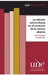  La edición universitaria en el contexto de la ciencia abierta