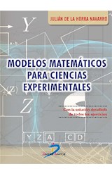  Modelos matemáticos para ciencias experimentales