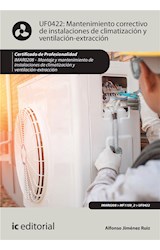  Mantenimiento correctivo de instalaciones de climatización y ventilación-extracción. IMAR0208