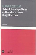 Papel PRINCIPIOS DE POLITICA APLICABLES A TODOS LOS GOBIERNOS