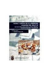  TEORIA Y CRITICA EN LA LITERATURA FRANCESA D