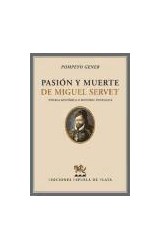 Papel Pasión y muerte de Miguel Servet