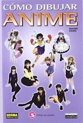 Papel Como Dibujar Anime 5 Chicas En Accion