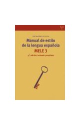 Papel Manual de estilo de la lengua española MELE 3