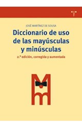 Papel DICCIONARIO DE USO DE LAS MAYUSCULAS Y MINUS