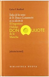 Papel Indice De Las Notas De D. Diego Clemencin