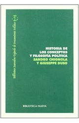  HISTORIA DE LOS CONCEPTOS Y FILOSOFIA POLITI