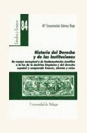 Papel HISTORIA DEL DERECHO Y DE LAS INSTITUCIONES. UN ENSAYO CONCE