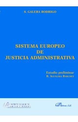  SISTEMA EUROPEO DE JUSTICIA ADMINISTRATIVA
