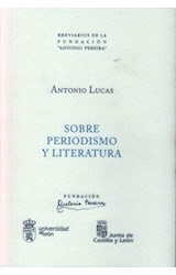Papel SOBRE PERIODISMO Y LITERATURA