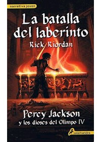 Papel Batalla Del Laberinto - La Percy Jackson Y Los Dioses Del Olimpo 4