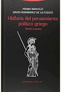 Papel HISTORIA DEL PENSAMIENTO POLITICO GRIEGO