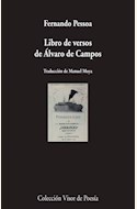 Papel LIBRO DE VERSOS DE ÁLVARO DE CAMPOS