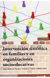 Papel Intervención sistémica en familias y organizaciones socioeducativas