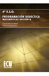  Programación Didáctica. 4º ESO, Matemáticas Opción B