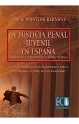  La justicia penal juvenil en España: legislación y jurisprudencia constitucional