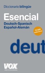 Libro Diccionario Bilingue Esencial : Deutsch-Spanisch / Español-Aleman