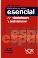 Papel DICCIONARIO ESENCIAL DE SINONIMOS Y ANTONIMOS
