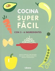 Libro Cocina Superfacil  Con  3 A 6 Ingredientes
