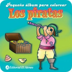 Papel Piratas, Los Pequeño Album Para Colorear