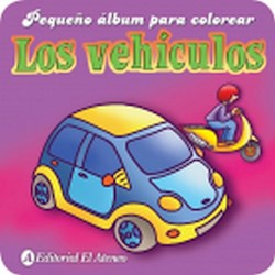 Papel Vehiculos, Los Pequeño Album Para Colorear