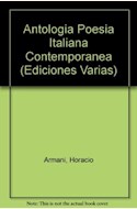 Papel ANTOLOGIA DE POESIA ITALIANA CONTEMPORANEA