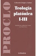 Papel TEOLOGIA PLATONICA I - III