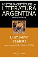 Papel HISTORIA CRITICA DE LA LITERATURA ARGENTINA (TOMO 6)