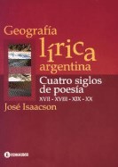 Papel Geografia Lirica Argentina
