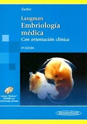 Papel Embriologia Medica 9ºEdicion C/Orient.Clinic