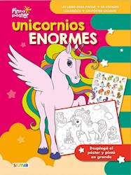 Libro Pinto Poster Unicornios Enormes