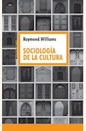 Papel SOCIOLOGIA DE LA CULTURA