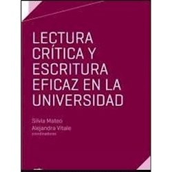 Papel Lectura crítica y escritura eficaz en la universidad
