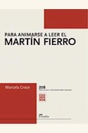 Papel PARA ANIMARSE A LEER EL MARTIN FIERRO