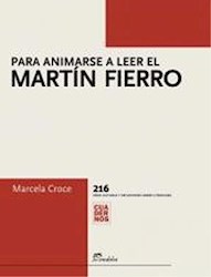 Papel Para animarse a leer el Martín Fierro