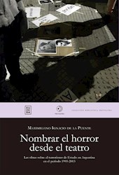 E-book Nombrar el horror desde el teatro