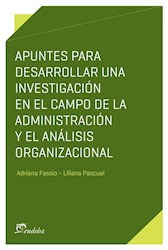 E-book Apuntes para desarrollar una investigación en el campo de la administración y el análisis organizacional