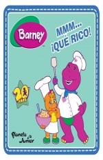 Papel Barney Mmm Que Rico Libro De Plastico