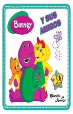 Papel Barney Y Sus Amigos Libro De Plastico