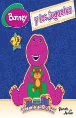 Papel Barney Y Los Juguetes - Libro De Tela
