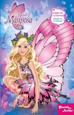 Papel Barbie Mariposa Libro De Cuentos