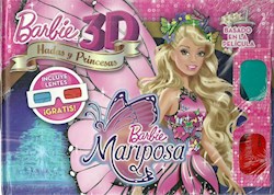Papel Barbie Mariposa 3D