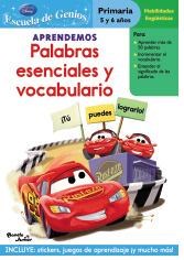 Papel Cars Aprendemos Palabras Esenciales Y Vocabulario