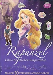 Papel Rapunzel Libro De Stickers Imperdible