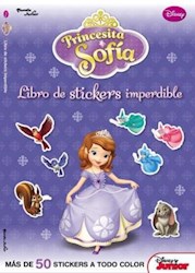 Papel Princesita Sofia Libro De Stickers