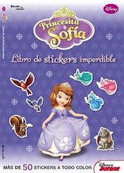 Papel Princesita Sofia Libro De Stickers 2