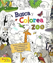 Papel Busca Y Colorea En El Zoo